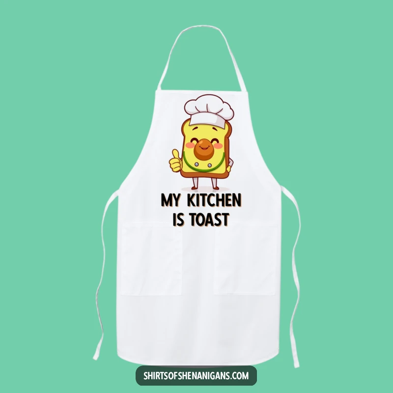 Funny Avocado Toast Chef Apron Cook in Style with This Hilarious Gift