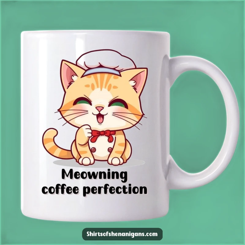 Funny Cat Chef Mug: Playful Feline Chef, Purrfect Funny Gift Idea