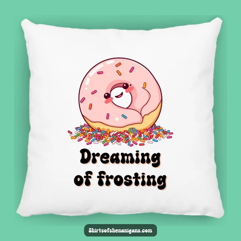Funny Giggling Donut Pillow: Cozy Sweet Accent, Perfect Funny Gift for Dessert Fans
