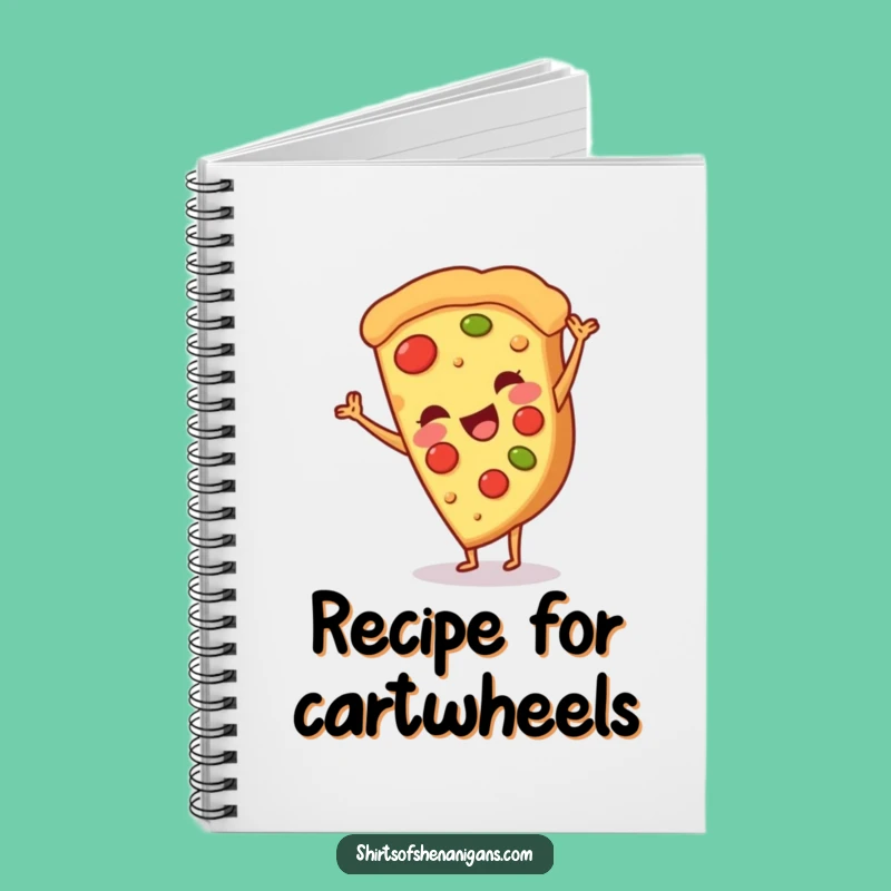 Funny Pizza Notebook: Jot Down Great Ideas, Foodie Journal, Perfect Funny Gift